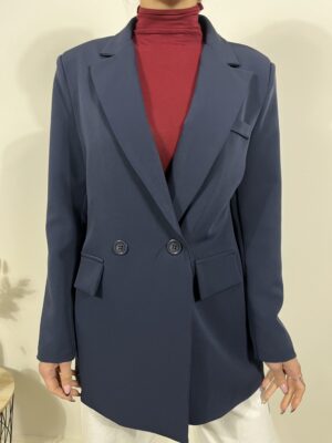 blazer "giudi" doppiopetto blu