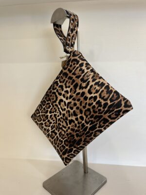 pochette “safari” in ecopelle