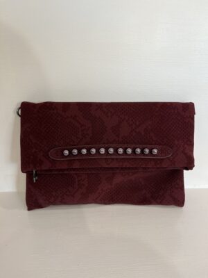 pochette “panthea” in ecopelle