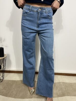 jeans palzzo monica chiaro