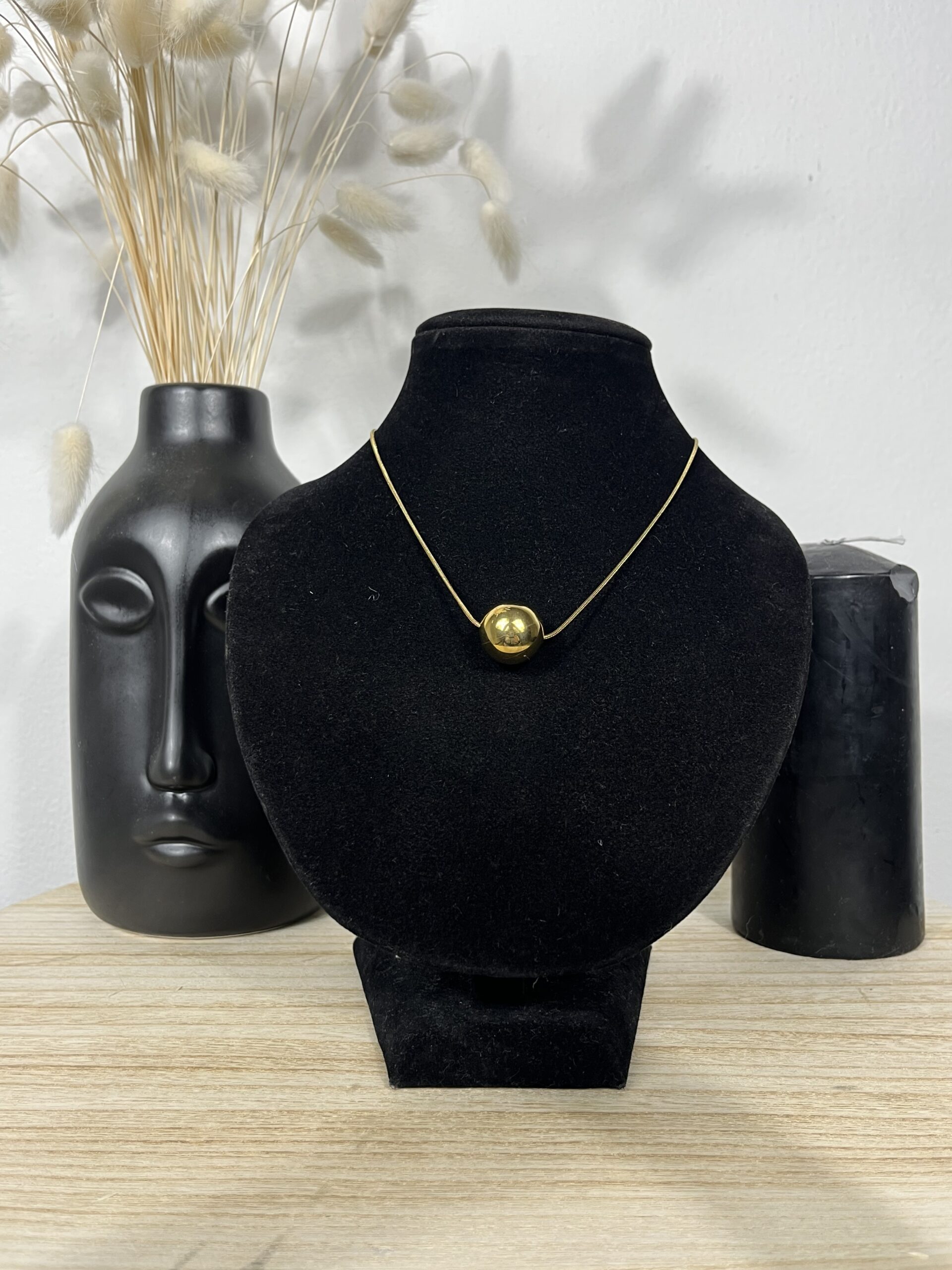 collana fina ciondolo stivale