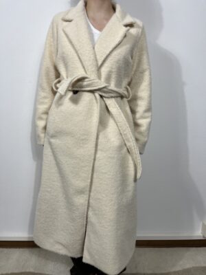 cappotto lungo quadri